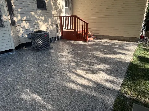 Concrete edging along grassy area in Princeton, MN